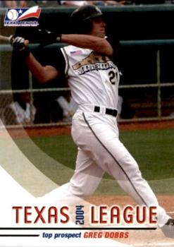 2004 Grandstand Texas League Top Prospects #NNO Greg Dobbs Front