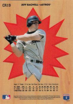 1996 Collector's Choice - You Crash the Game Exchange #CR19 Jeff Bagwell Back