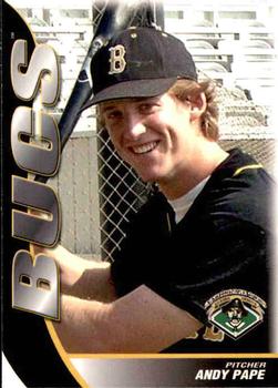 2004 Choice Anchorage Bucs #12 Andy Pape Front