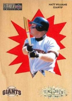 1996 Collector's Choice - You Crash the Game Gold Exchange #CR24 Matt Williams Front