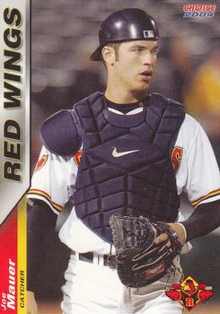 2004 Choice Rochester Red Wings #24 Joe Mauer Front