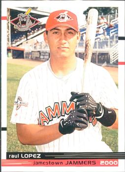 2000 Grandstand Jamestown Jammers #NNO Raul Lopez Front