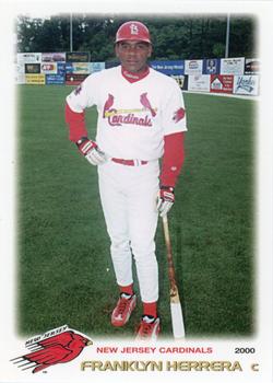 2000 Grandstand New Jersey Cardinals #NNO Franklyn Herrera Front