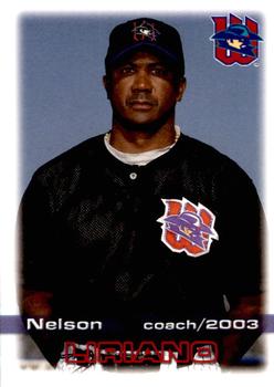 2003 Grandstand Wichita Wranglers #26 Nelson Liriano Front