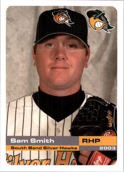 2003 Grandstand South Bend Silver Hawks #NNO Sam Smith Front