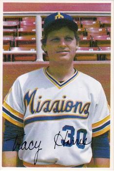 1980 Jack in the Box San Jose Missions #10 Tracy Harris Front