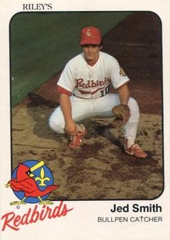 1983 Riley's Sports Gallery Louisville Redbirds #30 Jed Smith Front