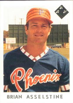 1983 Baseball Hobby News Phoenix Giants #4 Brian Asselstine Front