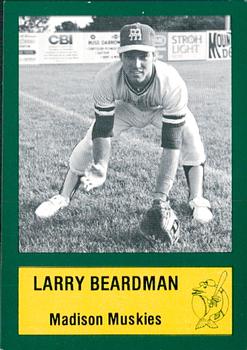 1984 Madison Muskies #2 Larry Beardman Front