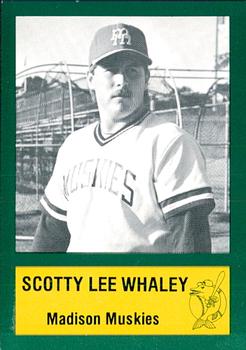 1984 Madison Muskies #21 Scotty Whaley Front