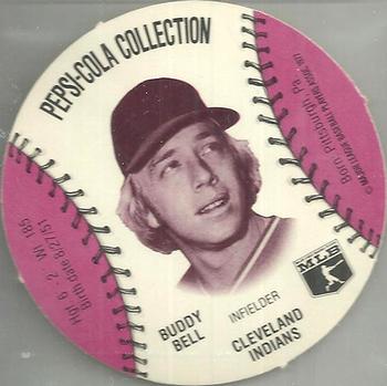 1977 Pepsi-Cola Collection Glove Discs #NNO Buddy Bell Front