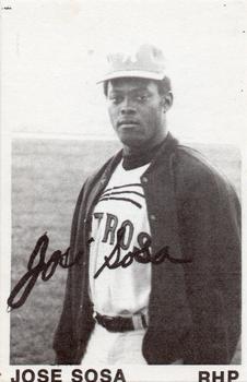 1973 TCMA Cedar Rapids Astros #16 Jose Sosa Front