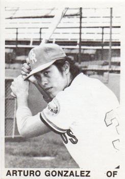1974 TCMA Cedar Rapids Astros #4 Arturo Gonzalez Front