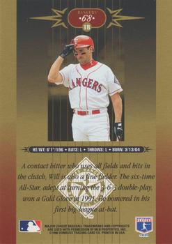 1996 Leaf Limited - Gold #68 Will Clark Back
