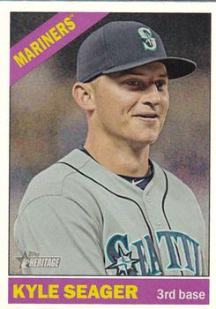 2015 Topps Heritage - Chrome Retail Foil #THC-493 Kyle Seager Front