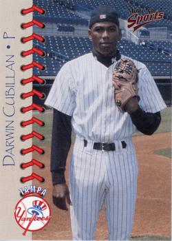 1999 Multi-Ad Tampa Yankees #7 Darwin Cubillan Front
