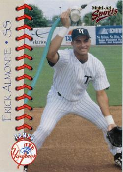 1999 Multi-Ad Tampa Yankees Update #3 Erick Almonte Front