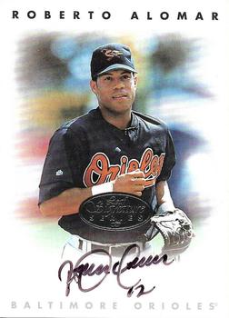 1996 Leaf Signature Series - Autographs Silver #NNO Roberto Alomar Front