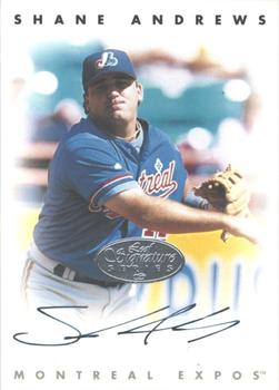 1996 Leaf Signature Series - Autographs Silver #NNO Shane Andrews Front