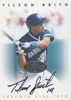 1996 Leaf Signature Series - Autographs Silver #NNO Tilson Brito Front
