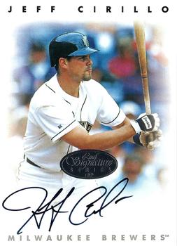 1996 Leaf Signature Series - Autographs Silver #NNO Jeff Cirillo Front