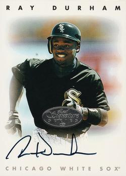 1996 Leaf Signature Series - Autographs Silver #NNO Ray Durham Front