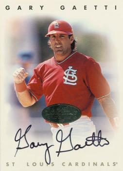 1996 Leaf Signature Series - Autographs Silver #NNO Gary Gaetti Front