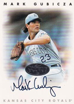 1996 Leaf Signature Series - Autographs Silver #NNO Mark Gubicza Front