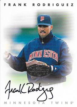 1996 Leaf Signature Series - Autographs Silver #NNO Frank Rodriguez Front