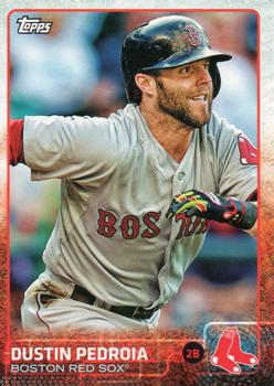 2015 Topps Boston Red Sox #BRS-5 Dustin Pedroia Front
