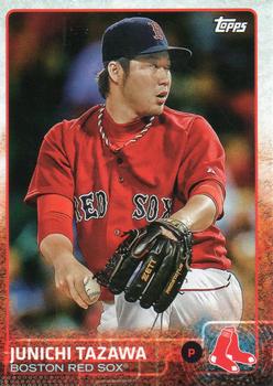 2015 Topps Boston Red Sox #BRS-16 Junichi Tazawa Front