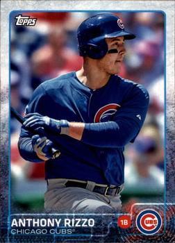 2015 Topps Chicago Cubs #CHC-1 Anthony Rizzo Front