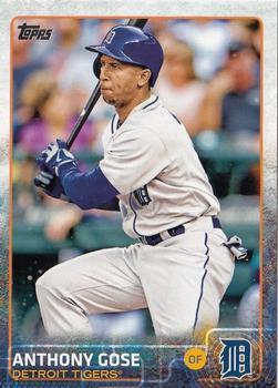 2015 Topps Detroit Tigers #DT-10 Anthony Gose Front