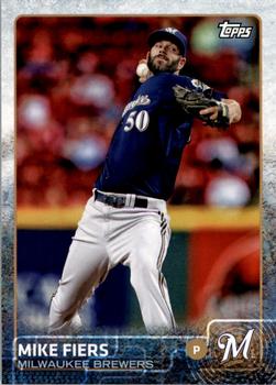 2015 Topps Milwaukee Brewers #MB-17 Mike Fiers Front