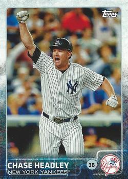 2015 Topps New York Yankees #NYY-17 Chase Headley Front