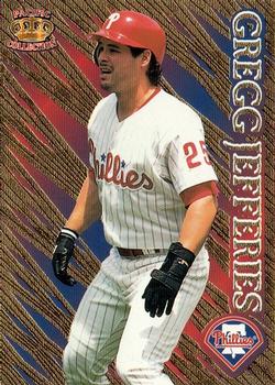 1996 Pacific Prism - Gold #P-54 Gregg Jefferies Front