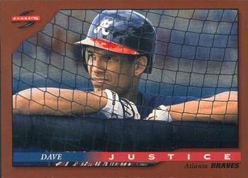1996 Score - Dugout Collection (Series One) #51 Dave Justice Front