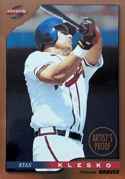 1996 Score - Dugout Collection Artist's Proofs (Series One) #3 Ryan Klesko Front