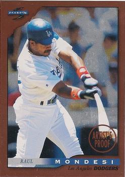 1996 Score - Dugout Collection Artist's Proofs (Series One) #7 Raul Mondesi Front