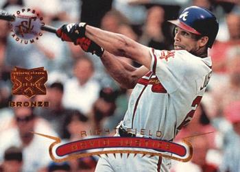1996 Stadium Club - Extreme Players Bronze #NNO David Justice Front
