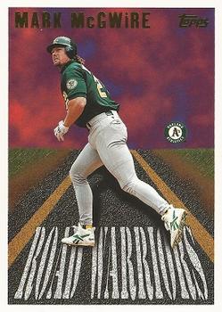 1996 Topps - Road Warriors #RW11 Mark McGwire Front