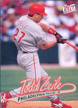 1997 Ultra #257 Todd Zeile Front