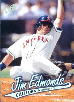 1997 Ultra #25 Jim Edmonds Front