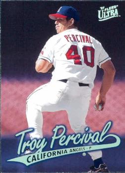 1997 Ultra #29 Troy Percival Front