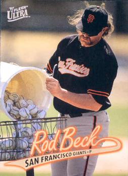 1997 Ultra #301 Rod Beck Front