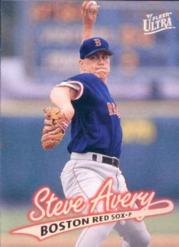 1997 Ultra #390 Steve Avery Front