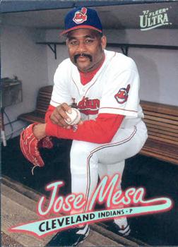 1997 Ultra #52 Jose Mesa Front