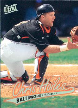 1997 Ultra #5 Chris Hoiles Front