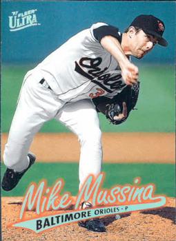1997 Ultra #7 Mike Mussina Front
