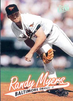 1997 Ultra #9 Randy Myers Front